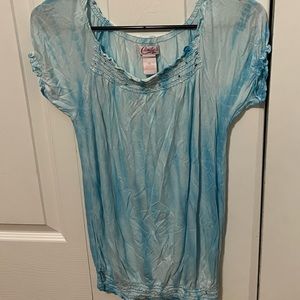 Candie’s Blue Girls Blouse